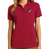 Port Authority Red Rapid Dry Polo